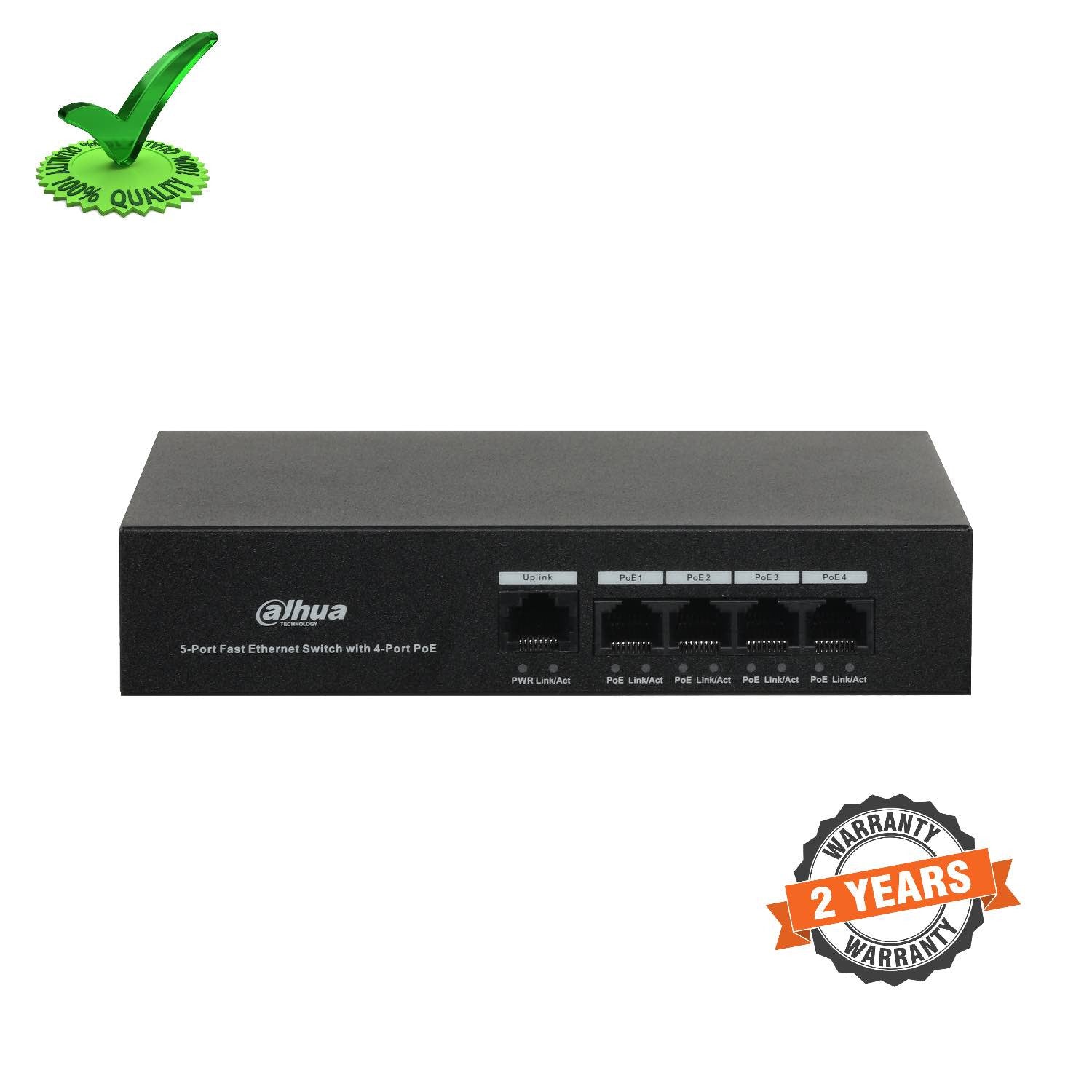 Dahua DH-PFS3005-4ET-36 4-Port PoE Switch Dahua DH-PFS3005-4ET-36 4-Port PoE Switch